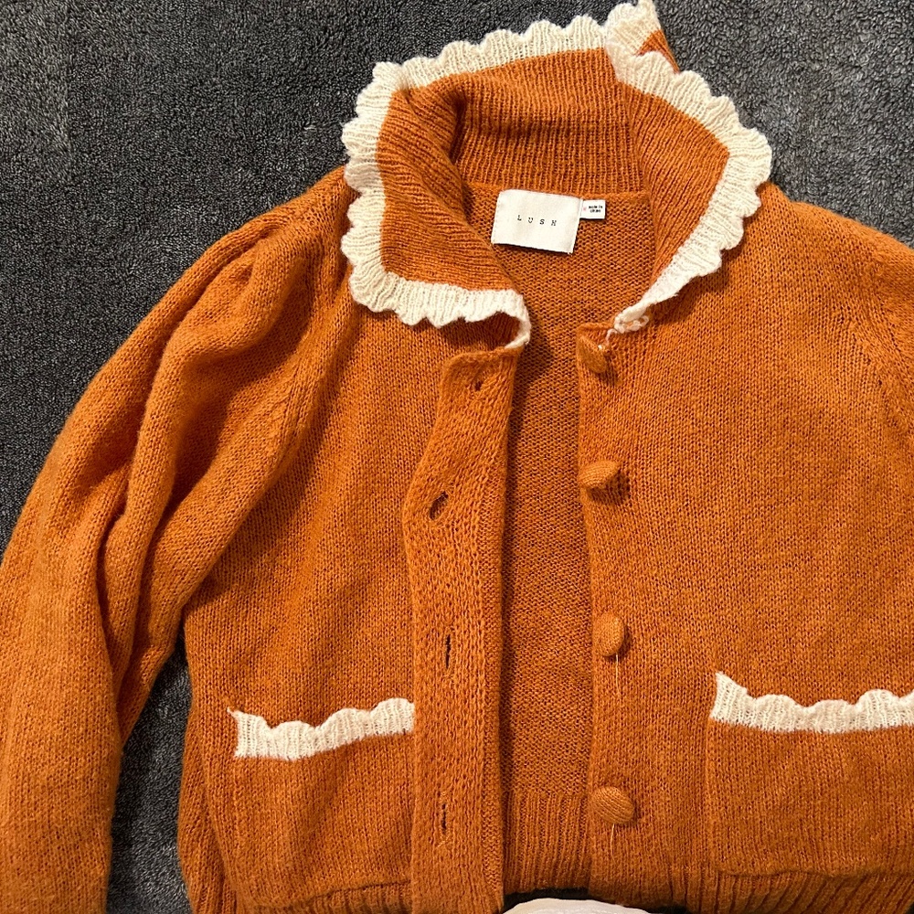 Lush Peter Pan Collar Sweater